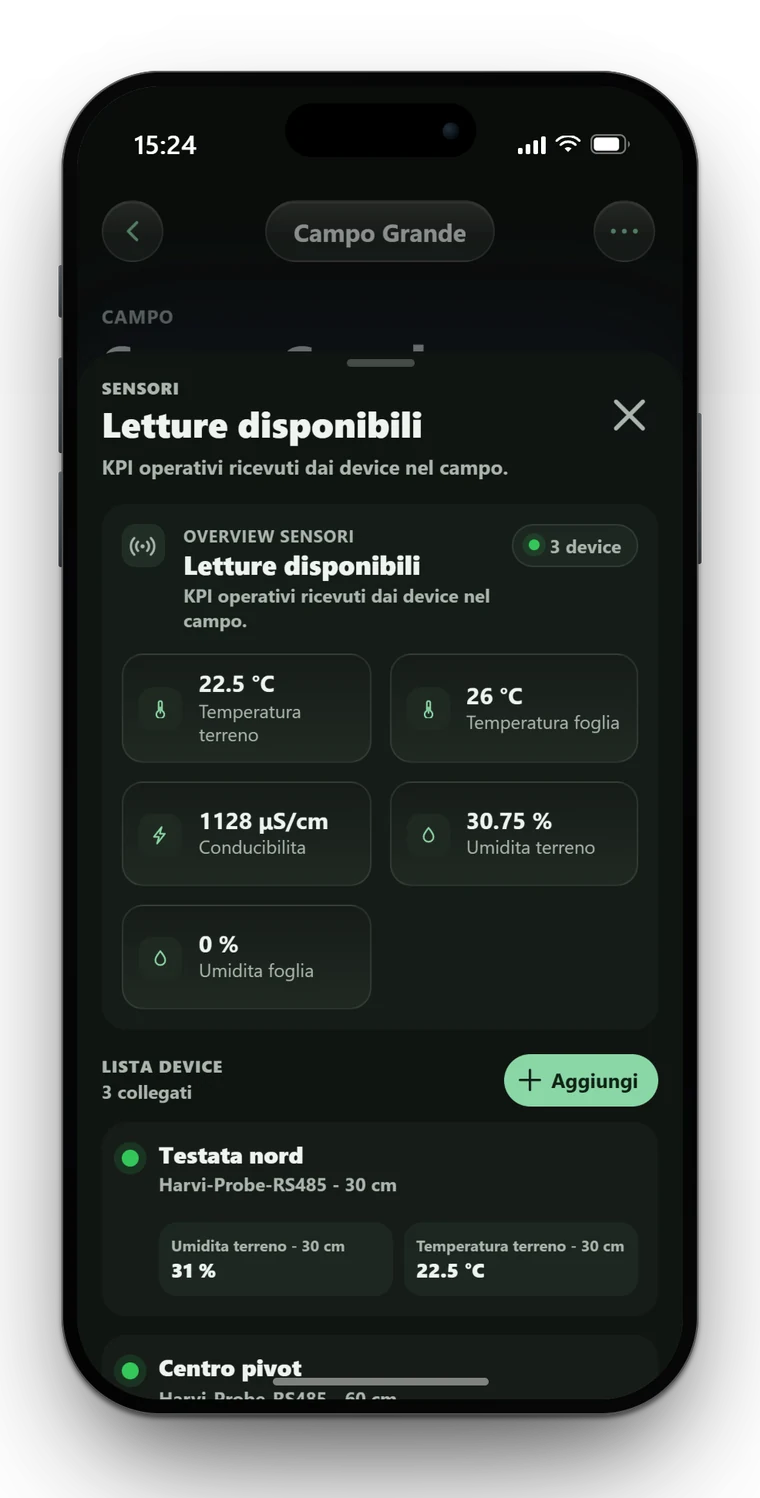 App Harvi — Letture
